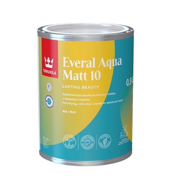 Tikkurila EVERAL AQUA MATT [10]  A 2,7l