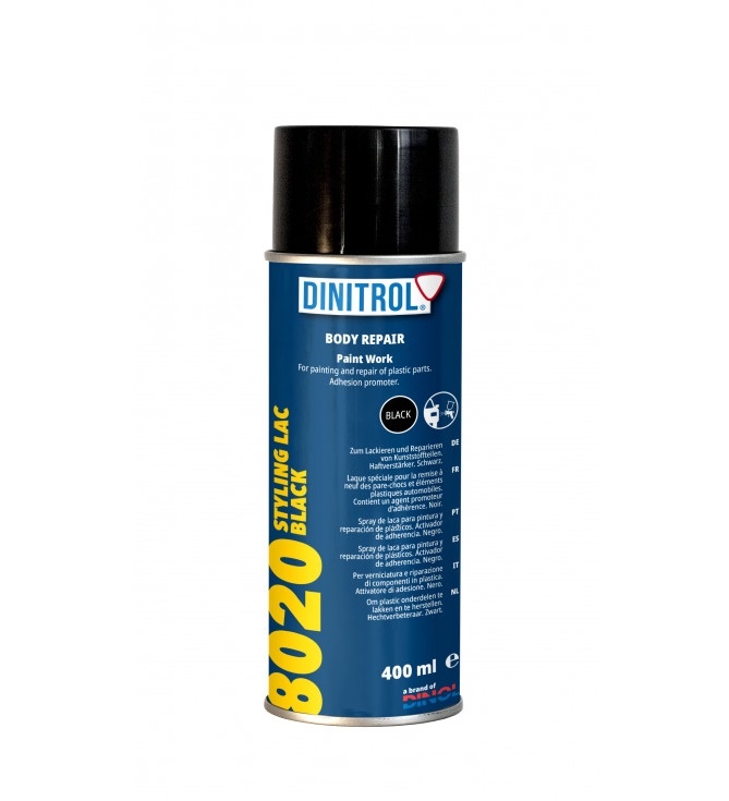 DINITROL 8020 sprej na plasty černý 400ml