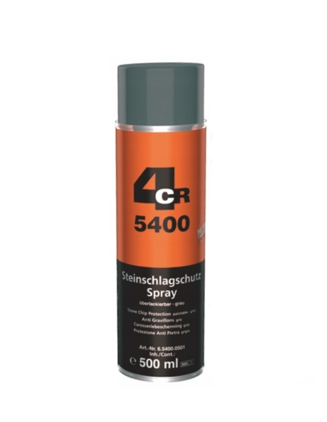 4CR antikorozní nástřik přelak. šedý 500ml sprej