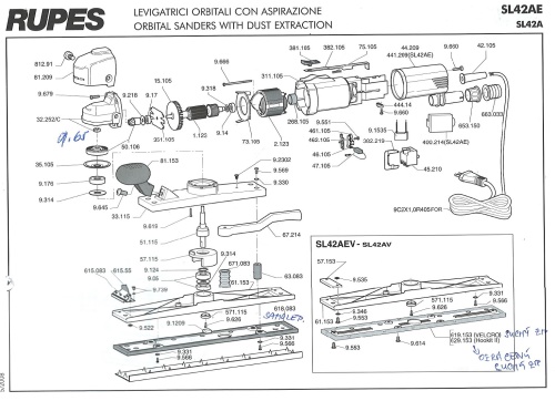 RUPES Uhlík LH16/18,SL41/42,BR55,BA,BK,AR