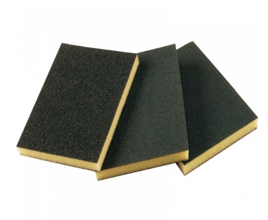 SMIRDEX Brusná houba oboustranná 120x90x10mm