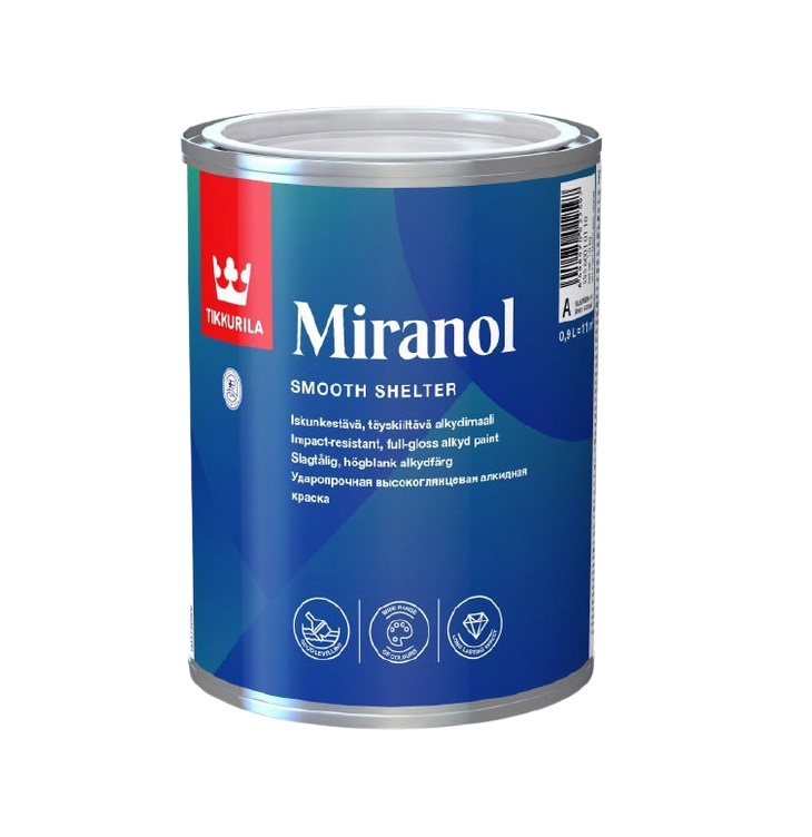 Tikkurila MIRANOL A  barva na dřevo a kov 0,225l