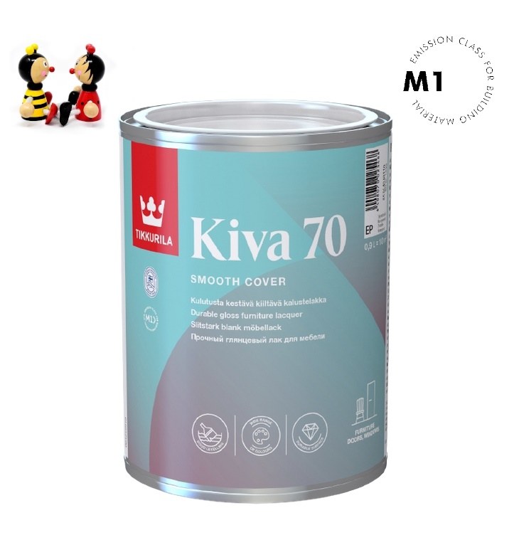 Tikkurila KIVA 70 nábytkový lak lesk 2,7l