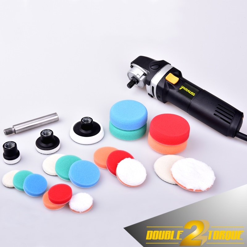 KRAUSS elektrická mini leštička SUPERPOLISH R3 set