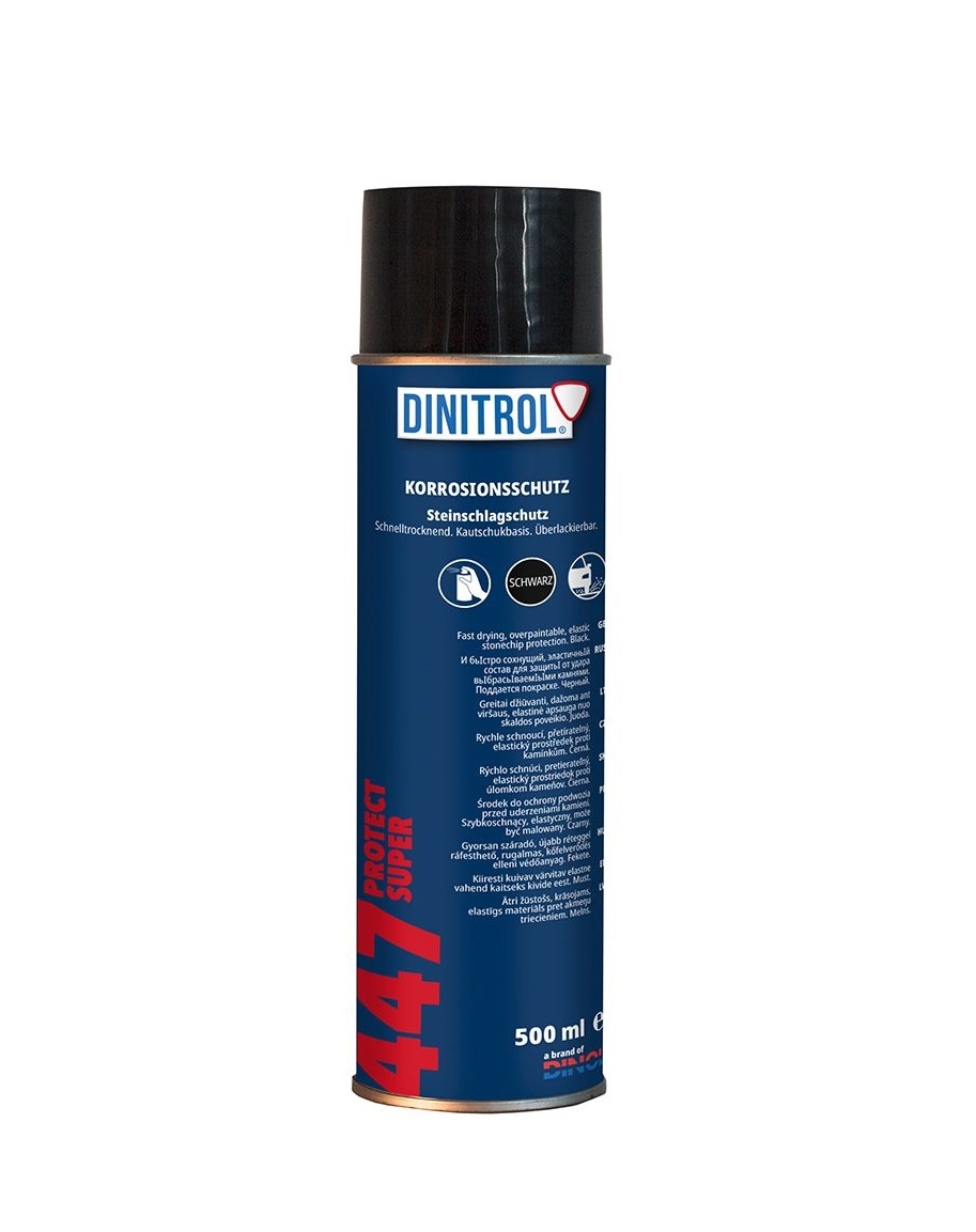 DINITROL 447 černá ochrana proti oštěrkování 500ml