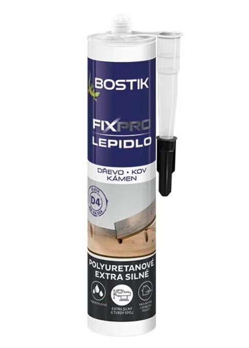 BOSTIK FIXPRO lepidlo dřevo, kámen, kov 300ml
