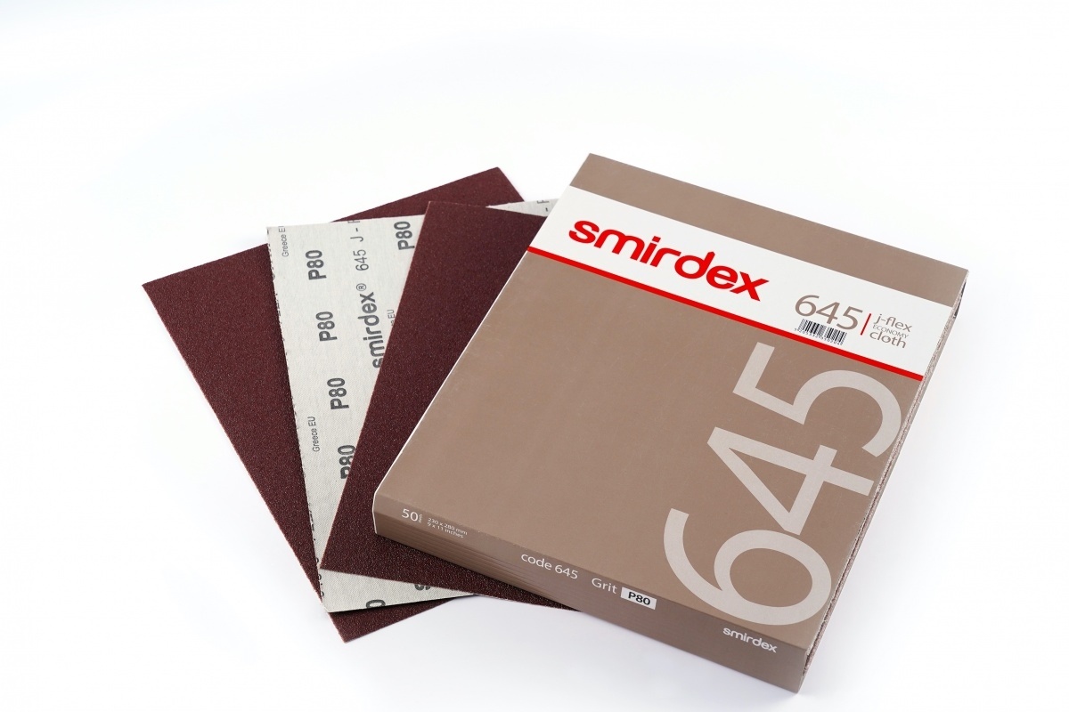 SMIRDEX 645 brusné plátno P180 na sucho