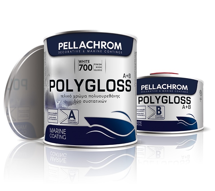 POLYGLOSS 2K PU vrchní nátěr na ochranu lodí 750ml
