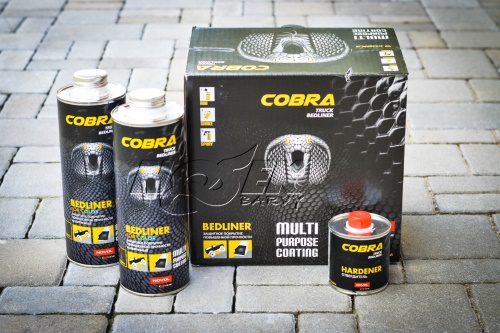 COBRA 2K PU ochranný nástřik 0,6l + 0,2l 
