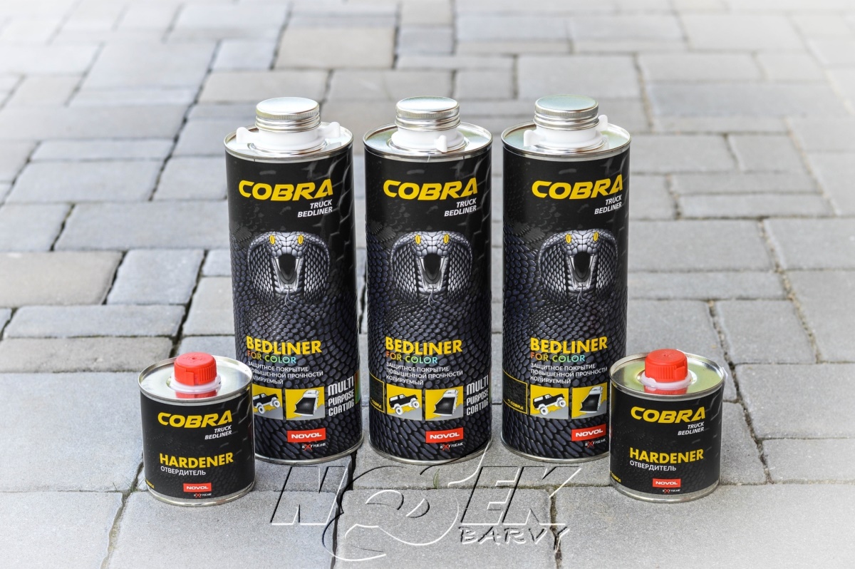 COBRA 2K PU ochranný nástřik 0,6l + 0,2l 