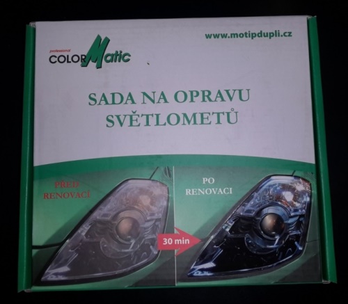 MOTIP COLORMATIC Sada na opravu světlometů