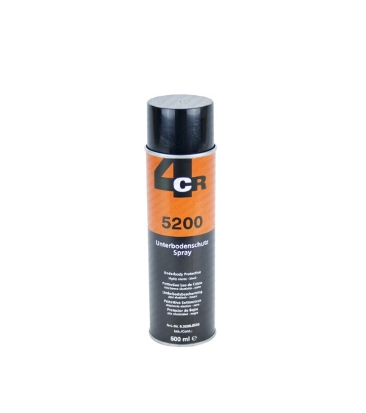 4CR antikorozní nástřik černý sprej 500ml
