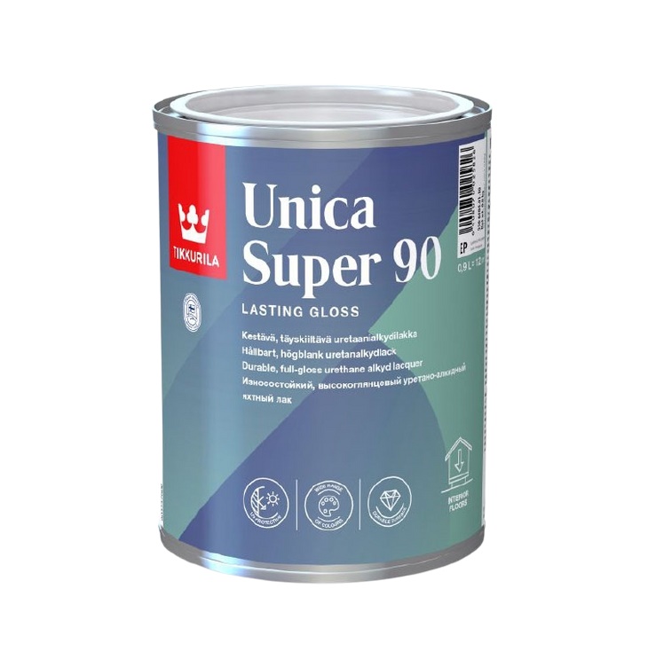 Tikkurila UNICA SUPER 90 lak na dřevo lesk 2,7l
