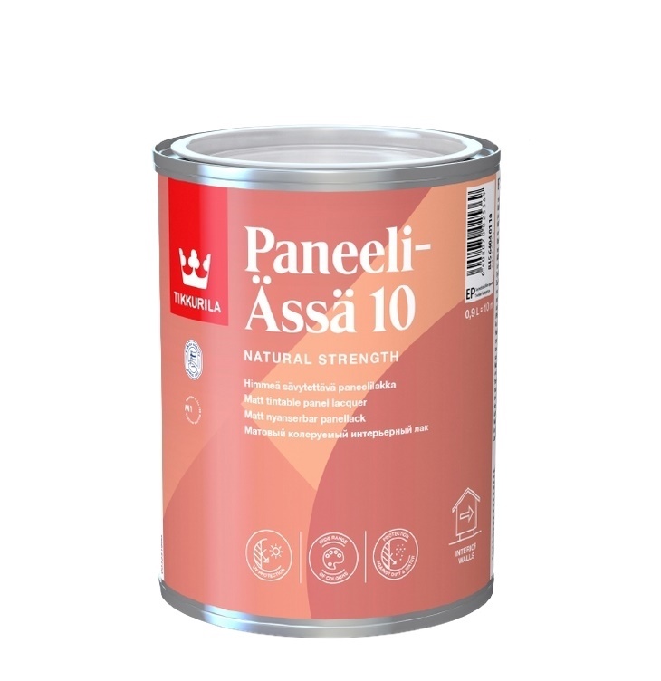 Tikkurila PANEELI-ÄSSÄ 10 mat lak na dřevo 2,7l
