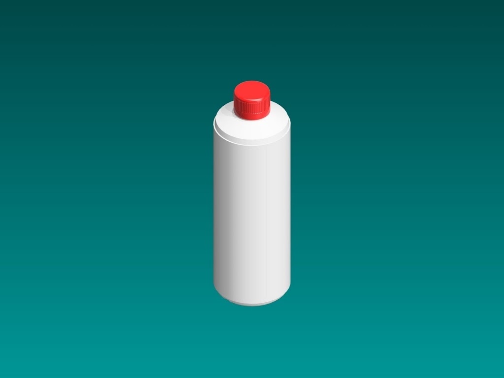Plastová láhev s uzávěrem 500ml