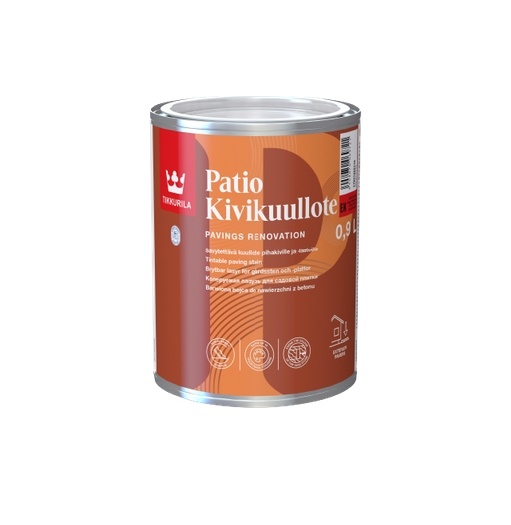Tikkurila PATIO KIVIKUULLOTE barva na dlažbu 0,9l