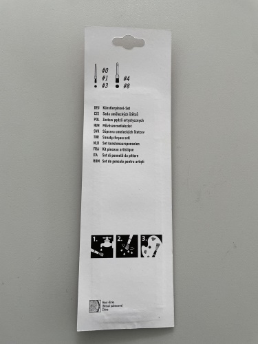 Štětec oprávkový 5 druhů