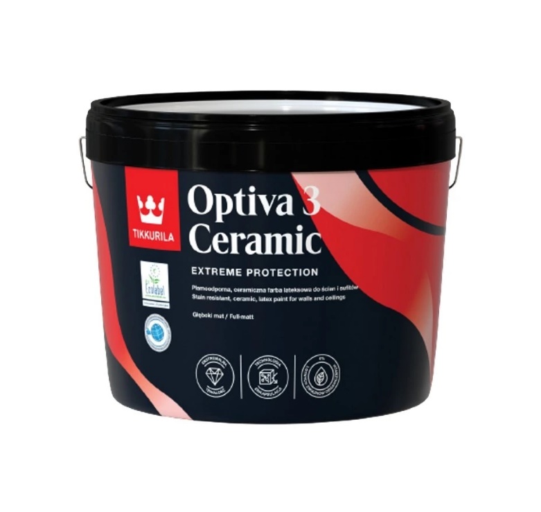 Tikkurila OPTIVA 3 CERAMIC A 0,9l