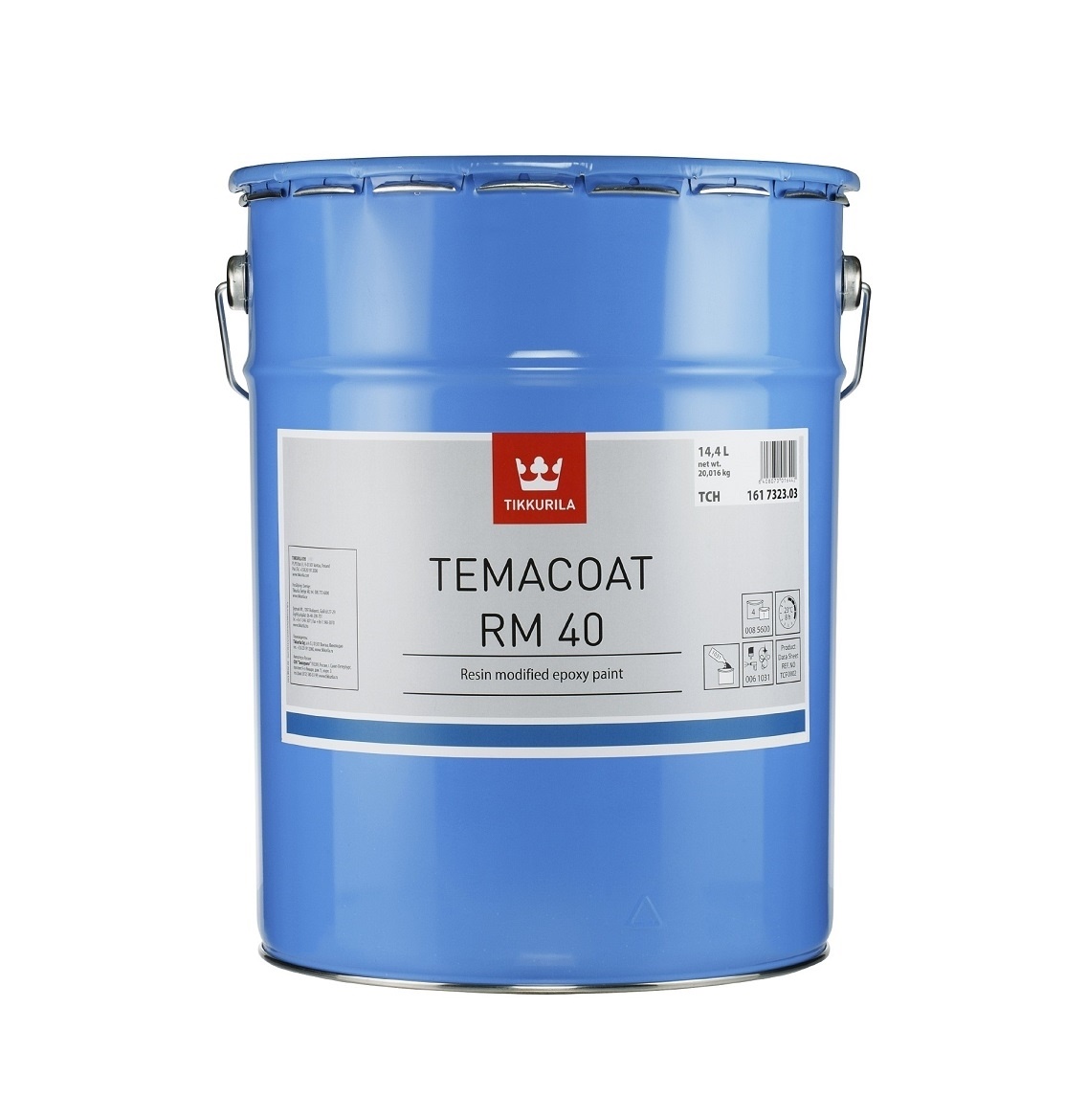 TEMACOAT RM40 RAL 9004 2,4l epoxidová barva