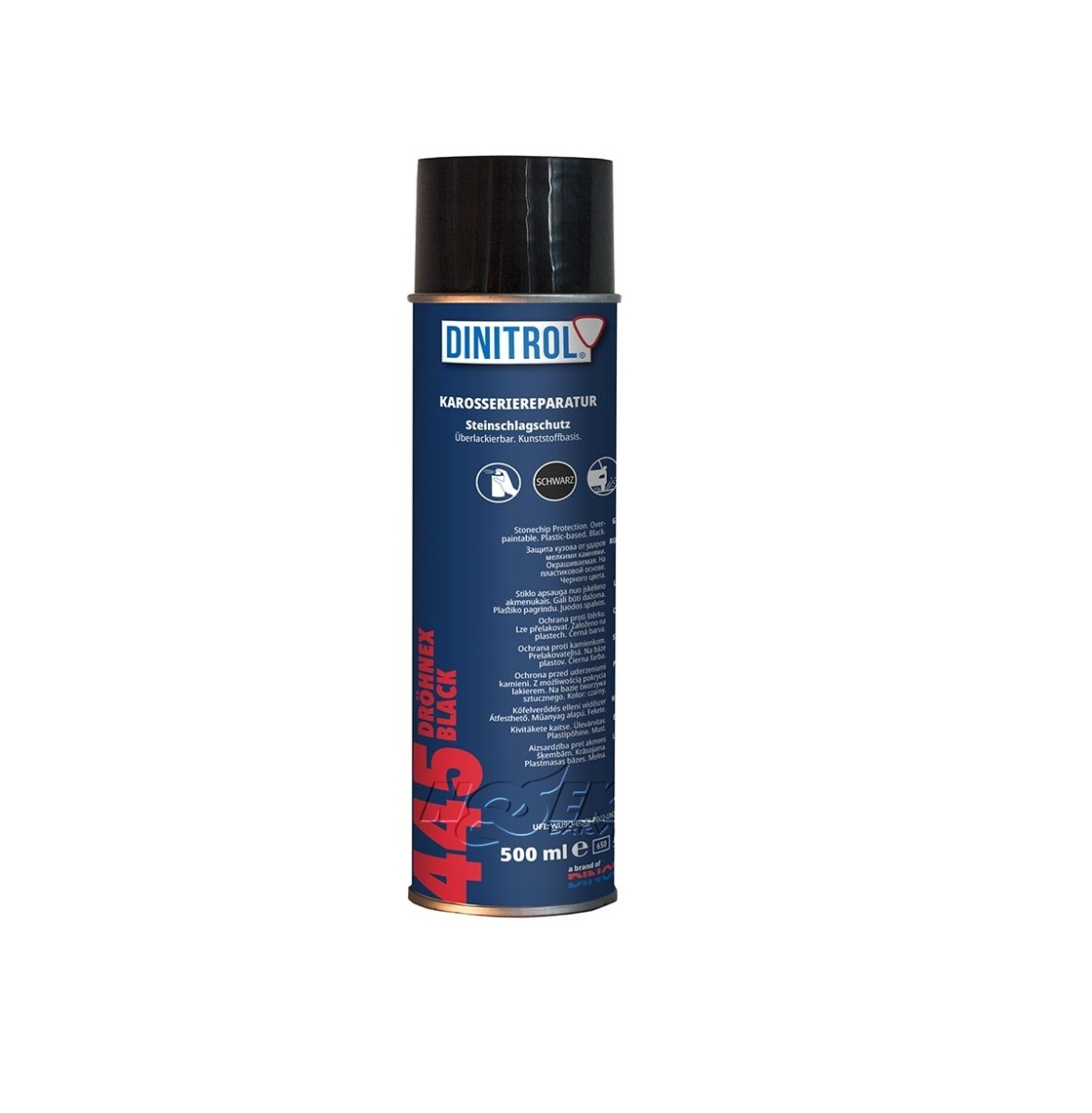 DINITROL 445 černá ochrana proti oštěrkování 500ml